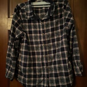 Long sleeve soft flannel